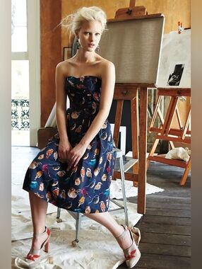 { Anthropologie } 🐦 Native Birds Dress By Maeve